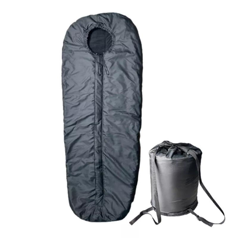 Спальный мешок черного цвета