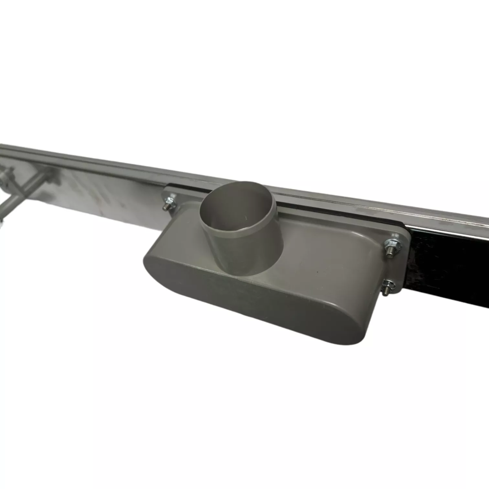 Душевой канал без фланца 80 см решётка "Дождь", Канализационный трап с двойным гидрозатвором Душевой канал без фланца 80 см решётка "Дождь", Канализационный трап с двойным гидрозатвором