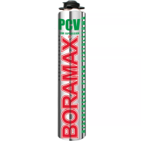 Пена монтажная Boramax ПВХ низкого давления под пистолет, 750 мл Пена монтажная Boramax ПВХ низкого давления под пистолет, 750 мл