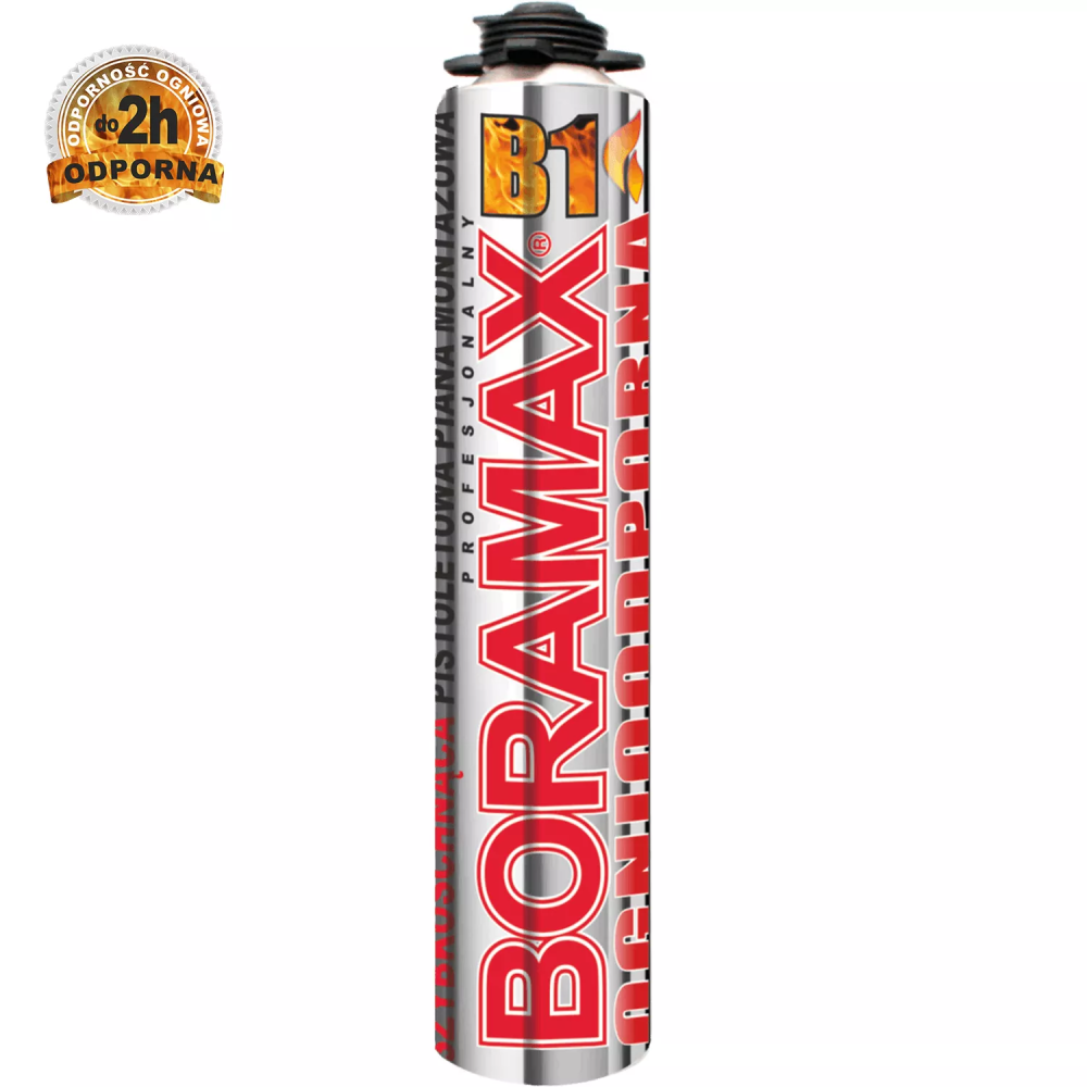 Пена монтажная огнестойкая Boramax B1, 750 мл