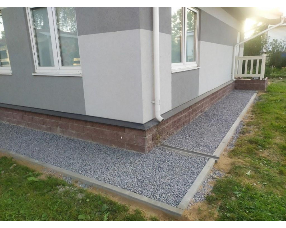 Шиповидная мембрана для отмостки дома. Преимущества и применение