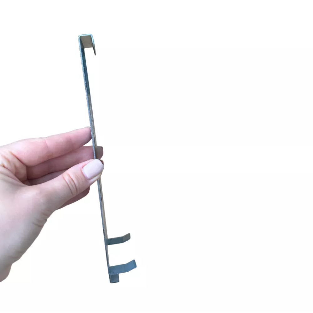 Нижній затискач для вертикального кріплення плитки K-EВ, вертикальний фіксатор керамограніту нижній Нижній затискач для вертикального кріплення плитки K-EВ, вертикальний фіксатор керамограніту нижній