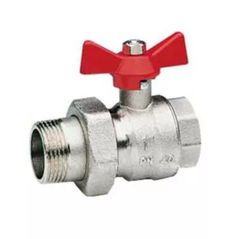 Кран-американка шаровой TAMIGI 3/4" red BONOMI