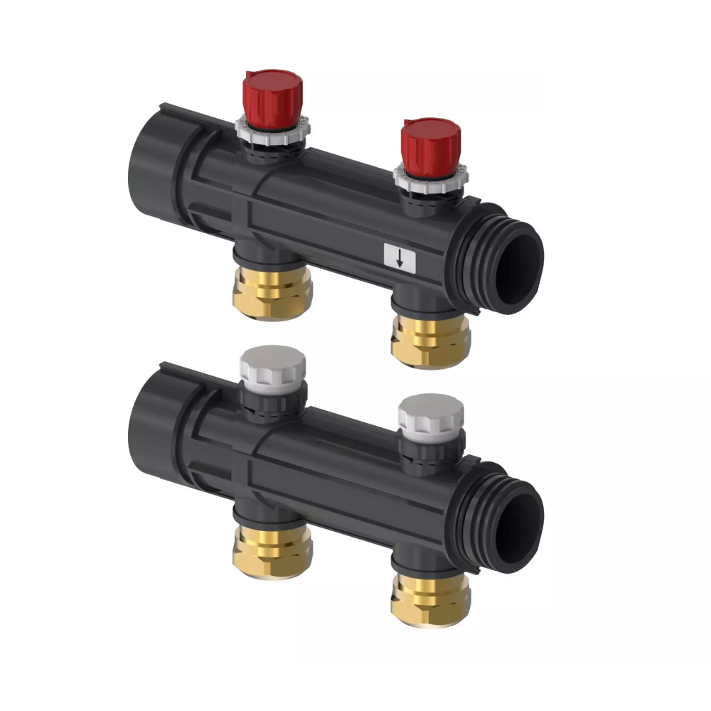 Сегмент Uponor Magna коллектора, резьба 2x3/4Euro Сегмент Uponor Magna коллектора, резьба 2x3/4Euro