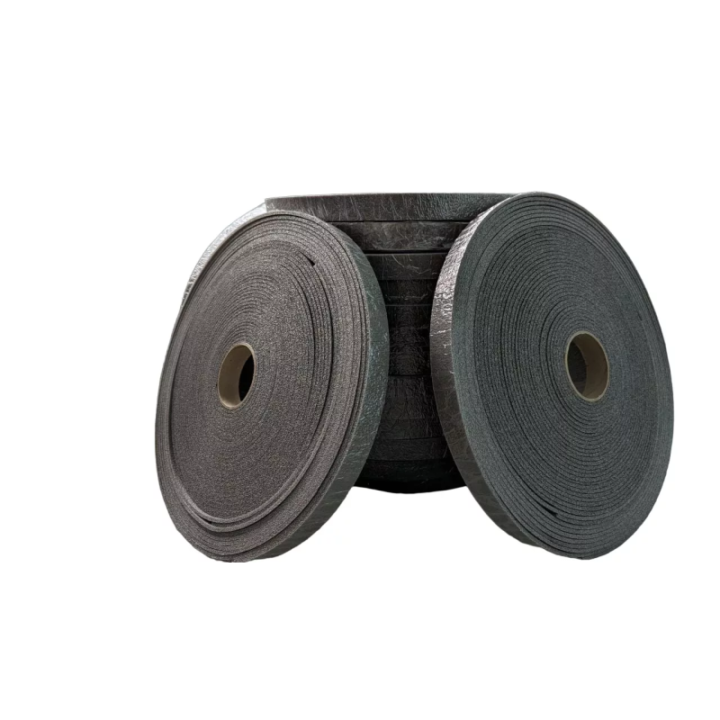 Лента уплотнительная из химически сшитого полиэтилена 30мм*3мм*30м, звукоизоляционная самоклеящаяся лента дихтунг