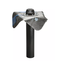 Воронка Покрівельна SANSTORE 110/600мм з нержавіючим фланцем, з бітумним фартухом