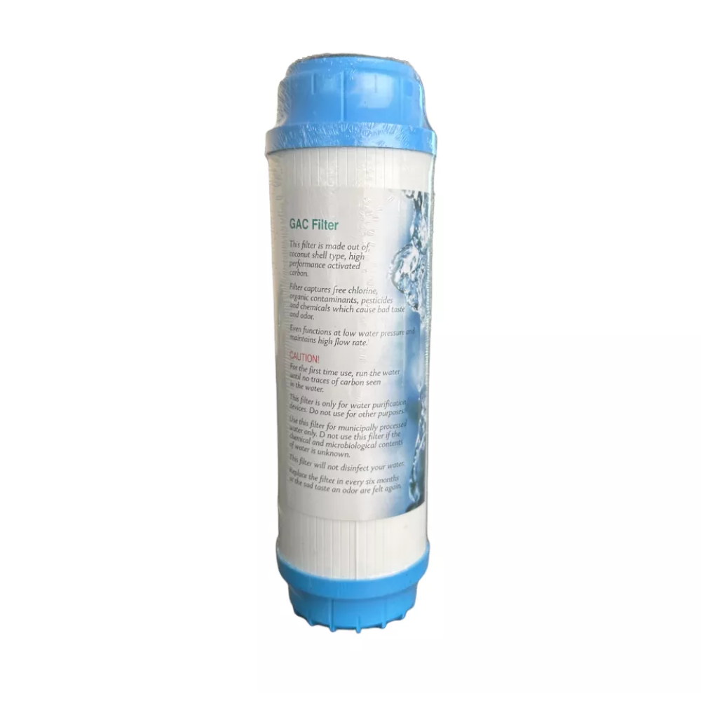 Картридж (на основе угля) GAC UDF (убирает запахи) 10″ SX 10 mcr 45°C NSF Картридж (на основе угля) GAC UDF (убирает запахи) 10″ SX 10 mcr 45°C NSF