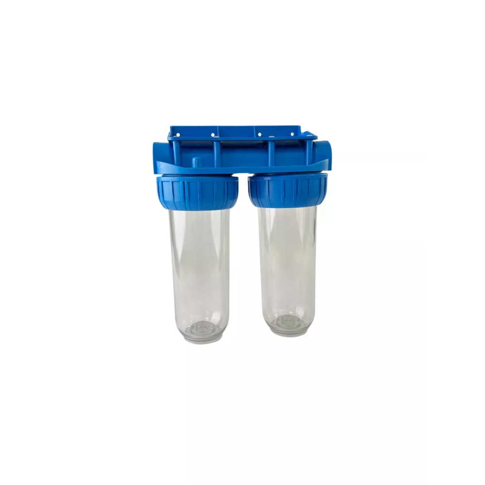 Фильтр-колба DUPLEX 1″ (латунь) 10″ 45°C 8 bar "ATLAS" Фильтр-колба DUPLEX 1″ (латунь) 10″ 45°C 8 bar "ATLAS"