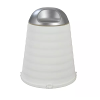 Відро для сміття на 7л пластикове біле, 24*24*30см Відро для сміття на 7л пластикове біле, 24*24*30см