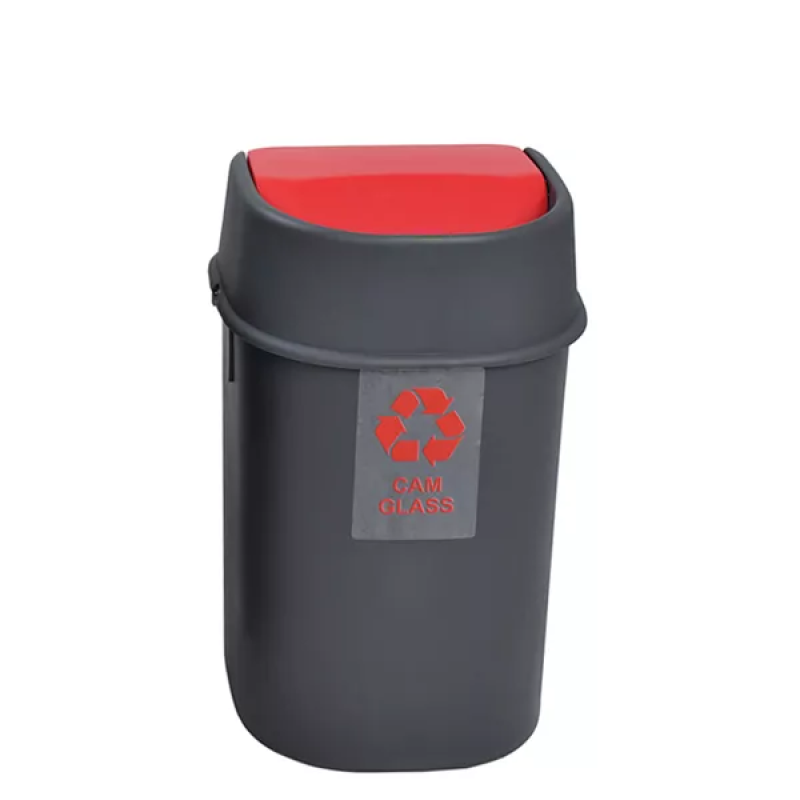 Контейнер для сортировки мусора (стекло) 22л, 31,5*29*47,5см