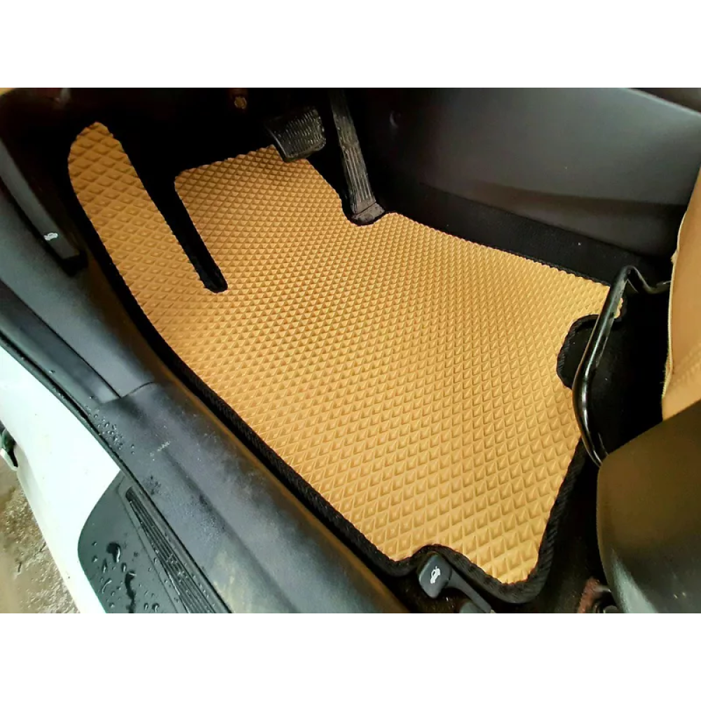 EVA материал для автоковриков 1х1,5м 10мм (ячейка ромб) бежевый цвет EVA материал для автоковриков 1х1,5м 10мм (ячейка ромб) бежевый цвет