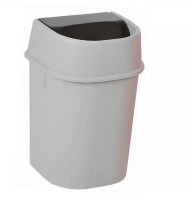 Контейнер для мусора (пластик) 22л серый