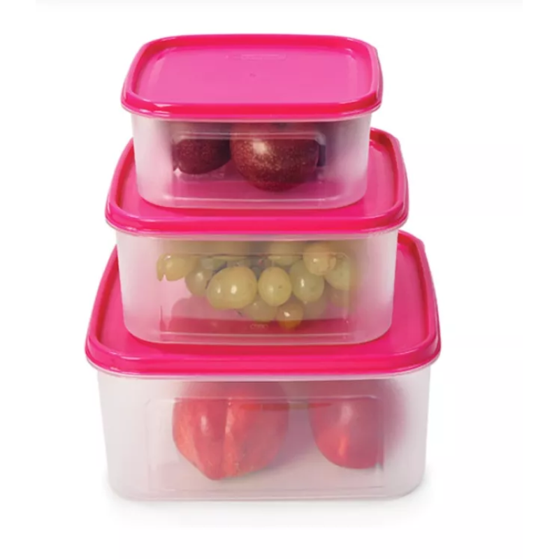 Набор пищевых контейнеров пластиковых с крышкой Modular на 0,9л, 1,6л и 2,8л