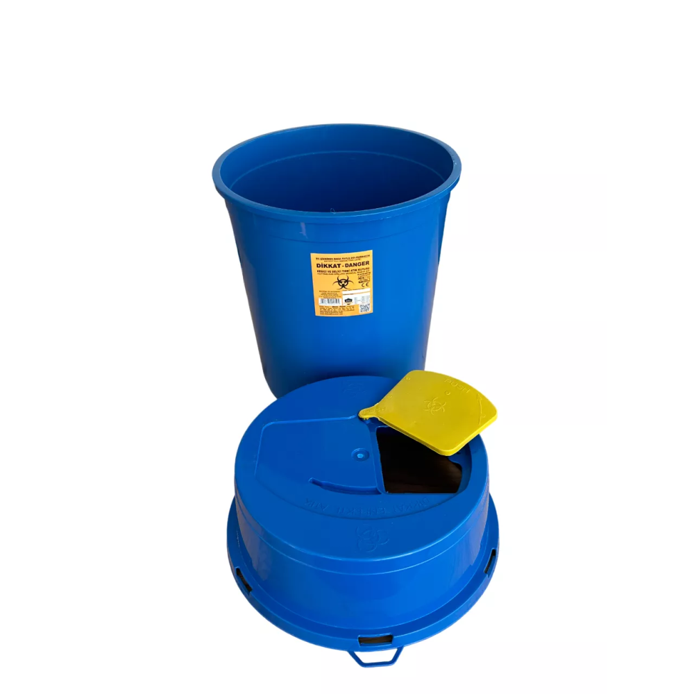 Контейнер для утилизации медицинских отходов 30л (синий) Контейнер для утилизации медицинских отходов 30л (синий)