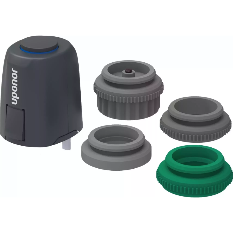 Сервопривод Retrofit универсальный с насадками Uponor Vario NC FT 24V 1W IP54