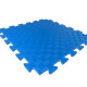 Коврик пазл EVA 50*50см толщина 10мм синий, мягкий теплый пол в детский 50*50см, 10мм