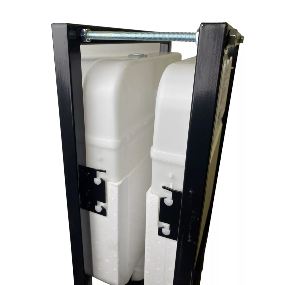 0028 Установка NKP для унитаза двухсторонняя, двойная рама 0028 Установка NKP для унитаза двухсторонняя, двойная рама