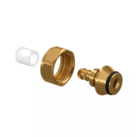 Connecting fitting (Eurocone) Uponor Minitec Ø9.9 - 3/4" BP