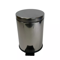 4501.2435 Мусорное ведро с педалью 12л, диаметр 24см 4501.2435 Мусорное ведро с педалью 12л, диаметр 24см