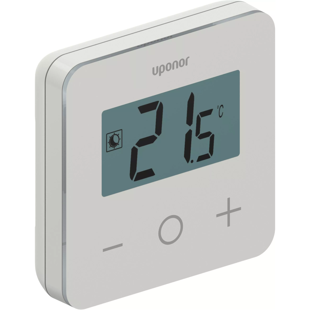 Термостат цифровой Uponor Base T-27 230V RAL9016 Термостат цифровой Uponor Base T-27 230V RAL9016