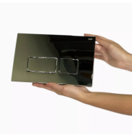 0041 Клавіша змиву для інсталяціїї Chrome 3/6 LT, прямокутна