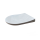 Крышка для унитаза из термопласта Short Inci 0342, Туалетное сиденье овальной формы с функцией быстрого снятия Крышка для унитаза из термопласта Short Inci 0342, Туалетное сиденье овальной формы с функцией быстрого снятия