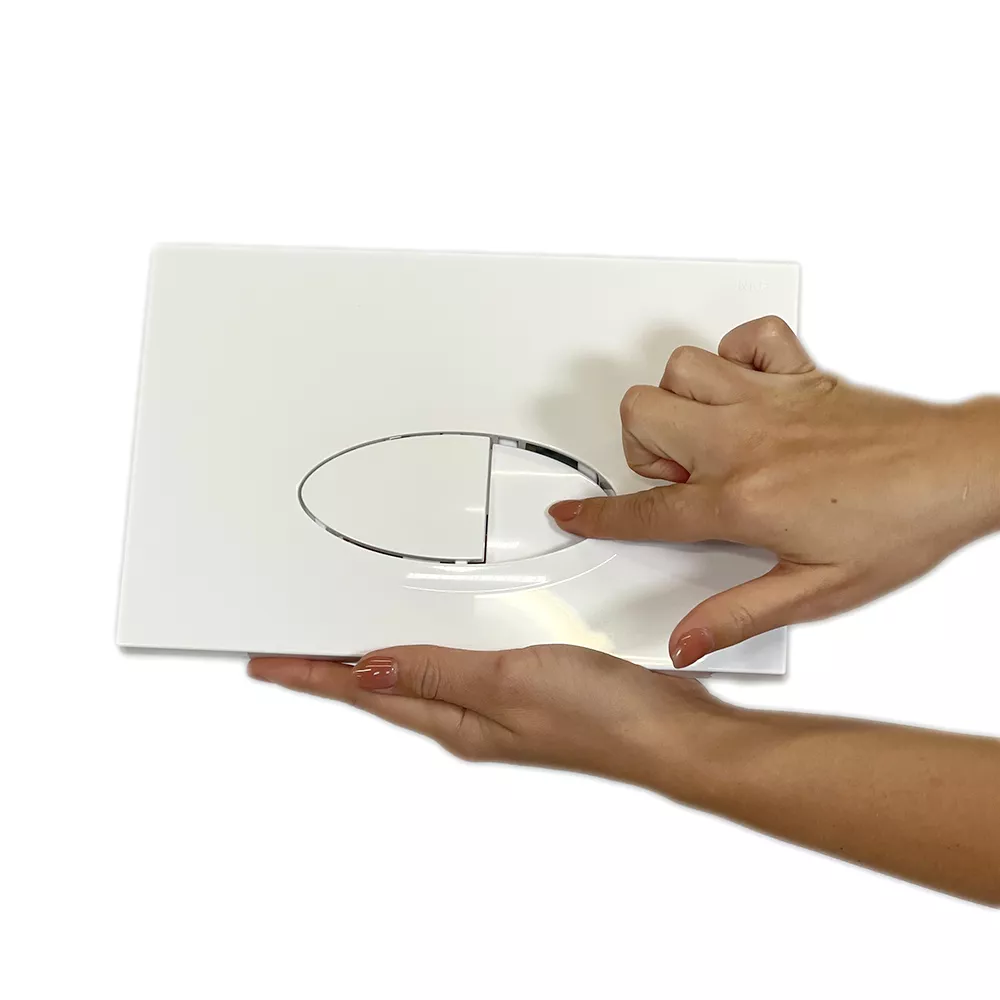 0052 Клавиша смыва для установки White 3/6 LT, овальная 0052 Клавиша смыва для установки White 3/6 LT, овальная