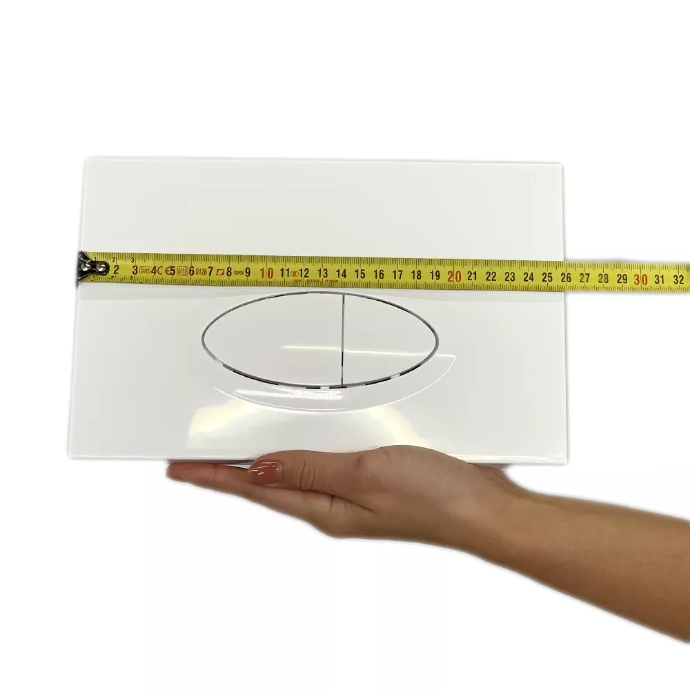 0052 Клавиша смыва для установки White 3/6 LT, овальная 0052 Клавиша смыва для установки White 3/6 LT, овальная