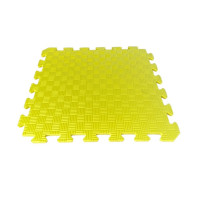 EVA puzzle mats 50x50x10cm, yellow EVA puzzle mats 50x50x10cm, yellow