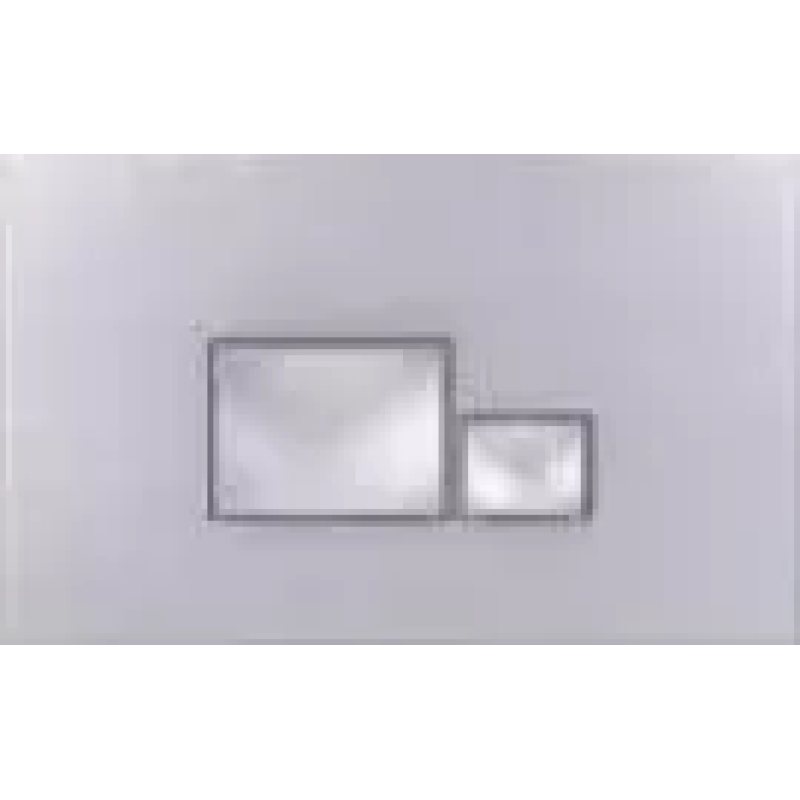 0070 Клавиша смыва для установки Chrome satin 3/6 LT, квадрат 3D