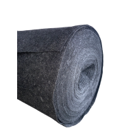 Геотекстиль п/э термоскрепленный Santex Geo TRGP GREY 300 гр./м2 (шир. 1,2 м) для строительства дорог и парковок, кровельных и фундаментных работ, производства габионов 