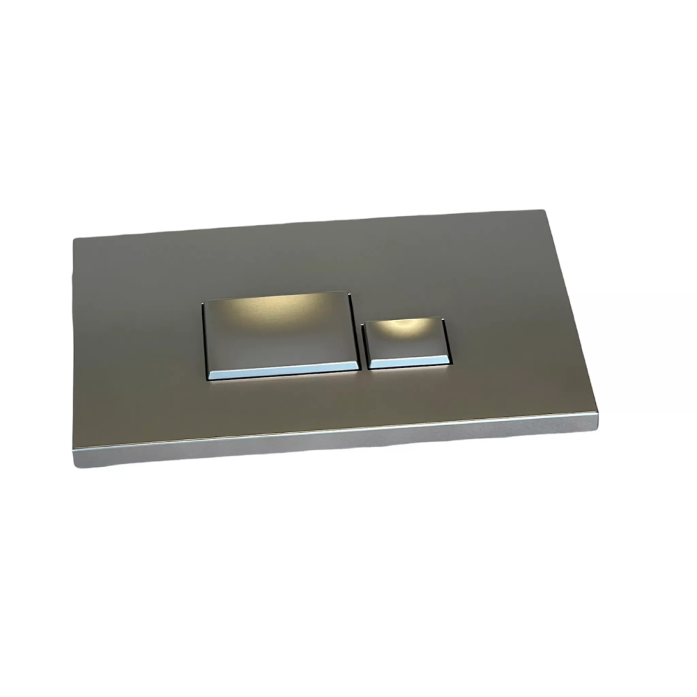 0070 Клавиша смыва для установки Chrome satin 3/6 LT, квадрат 3D 0070 Клавиша смыва для установки Chrome satin 3/6 LT, квадрат 3D