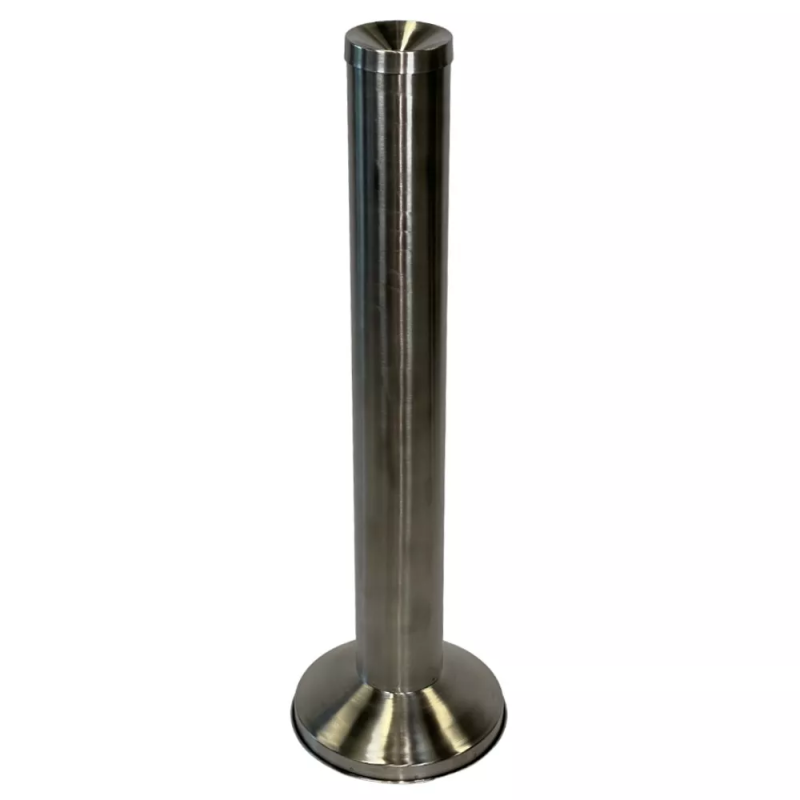 Попільниця-труба циліндрична з нерж.сталі, діаметр 110 мм, висота 83 см