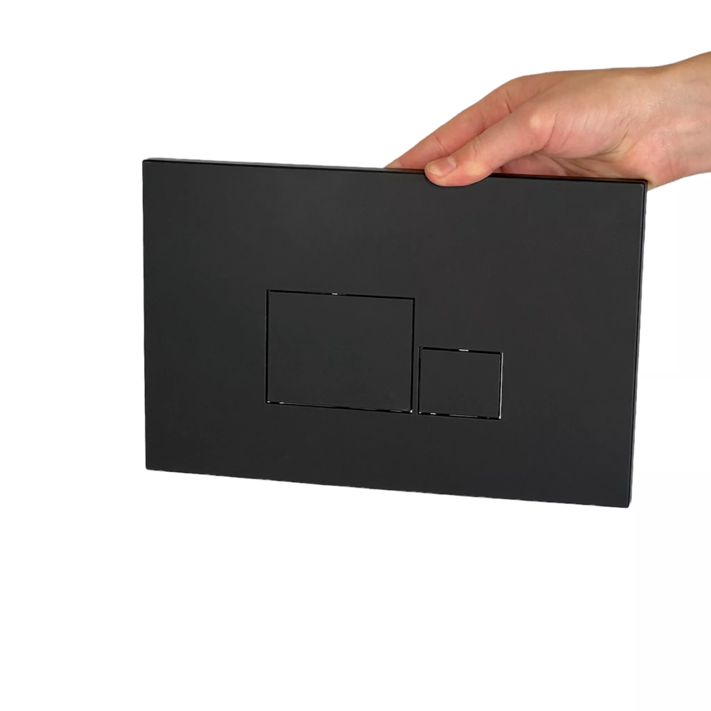 0074 Клавиша смыва для установки Black 3/6 LT, квадрат 3D 0074 Клавиша смыва для установки Black 3/6 LT, квадрат 3D