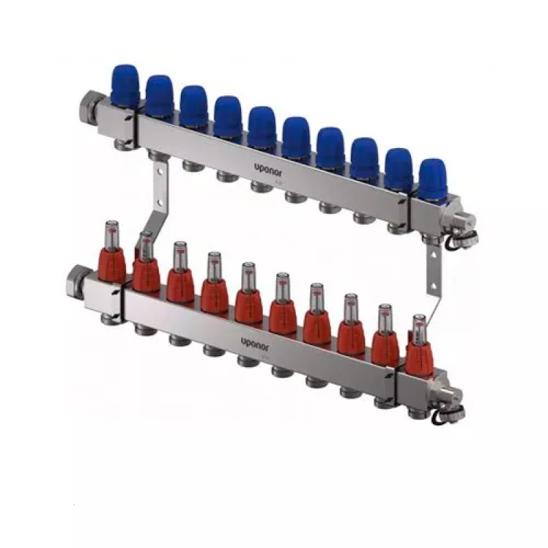 Стальной коллектор Uponor Vario C FM 10x3/4 Euro