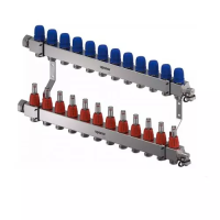 Стальной коллектор Uponor Vario C FM 12x3/4 Euro Стальной коллектор Uponor Vario C FM 12x3/4 Euro