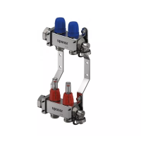 Сталевий колектор Uponor Vario C FM 2x3/4 Euro Сталевий колектор Uponor Vario C FM 2x3/4 Euro