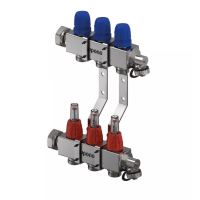 Сталевий колектор Uponor Vario C FM 3x3/4 Euro Сталевий колектор Uponor Vario C FM 3x3/4 Euro