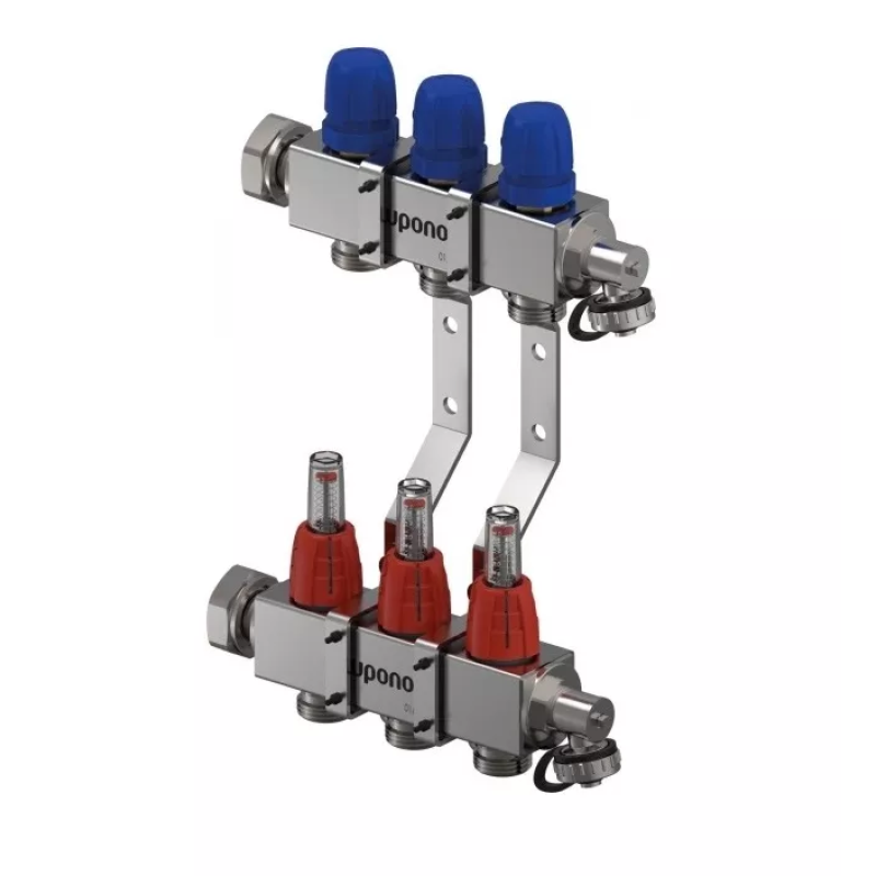 Стальной коллектор Uponor Vario C FM 3x3/4 Euro