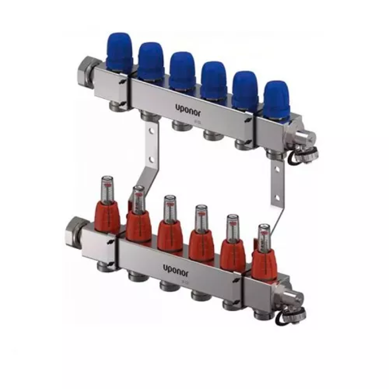 Стальной коллектор Uponor Vario C FM 6x3/4 Euro