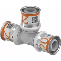 Пресс-фитинги Uponor S-Press PLUS Тройник равнопроходной PPSU 20-20-20 Пресс-фитинги Uponor S-Press PLUS Тройник равнопроходной PPSU 20-20-20
