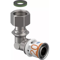 Коліно з нак. гайкою Uponor S-Press PLUS 20-3/4"SN Коліно з нак. гайкою Uponor S-Press PLUS 20-3/4"SN