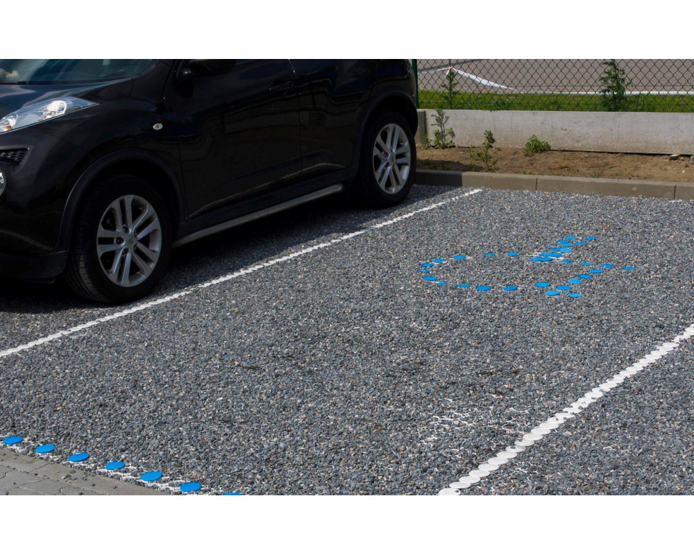 Монтаж газонной решетки для паркинга (экопаркинга)