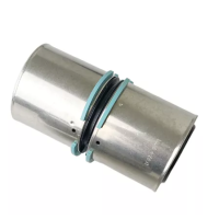 Uponor S-Press PLUS press fittings PPSU coupling 75-75 Uponor S-Press PLUS press fittings PPSU coupling 75-75