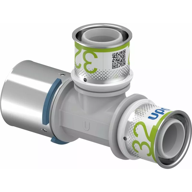 Пресс-фитинги Uponor S-Press PLUS Редукционный тройник PPSU 40-32-32