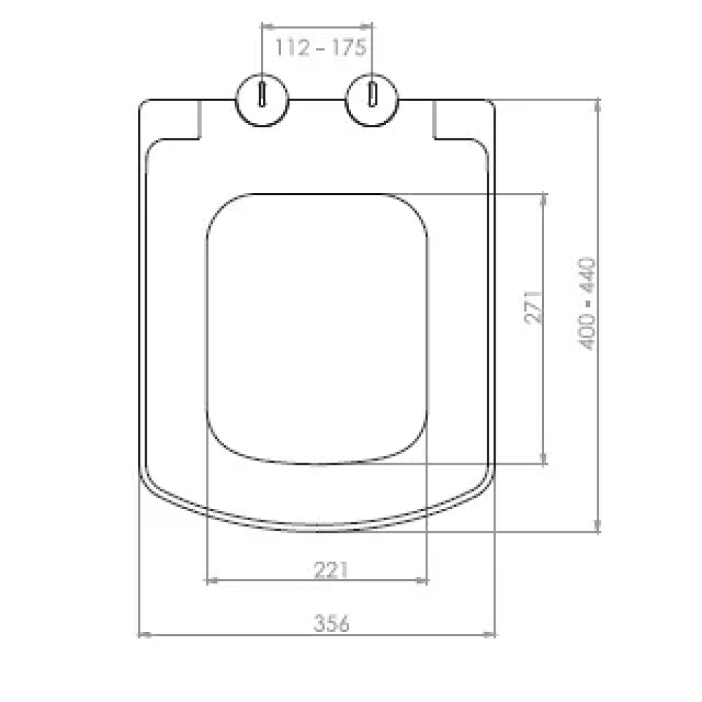 Крышка для унитаза из дюропласта Arya 0403, Прямоугольное сиденье унитазное с антибактериальным покрытием Крышка для унитаза из дюропласта Arya 0403, Прямоугольное сиденье унитазное с антибактериальным покрытием