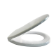 Сиденье для унитаза полипропиленовое Luande 0346, Антибактериальное туалетное сиденье с функцией микролифт Сиденье для унитаза полипропиленовое Luande 0346, Антибактериальное туалетное сиденье с функцией микролифт