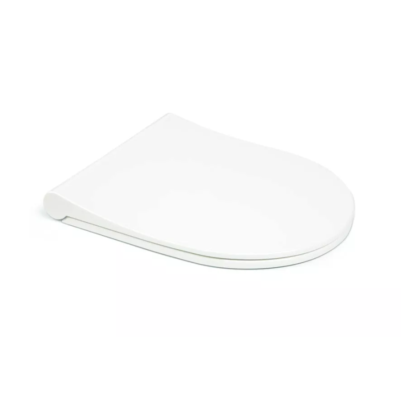 Сиденье для унитаза из дюропласта с крышкой с микролифтом Neva 0407, Крышка для унитаза усиленный материал