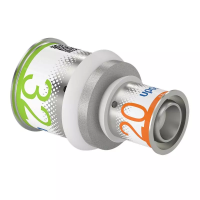 Пресс-фитинги Uponor S-Press PLUS Редукция латунная 32-20 Пресс-фитинги Uponor S-Press PLUS Редукция латунная 32-20