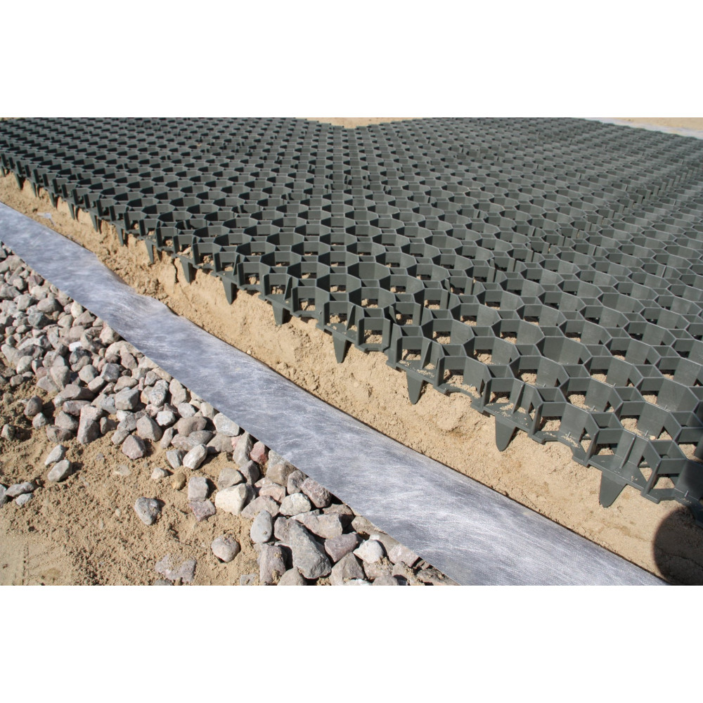 Газонна решітка Stella Green SG-3 G 465х465х50 мм (1м2 - 4,63 шт) для паркування Газонна решітка Stella Green SG-3 G 465х465х50 мм (1м2 - 4,63 шт) для паркування